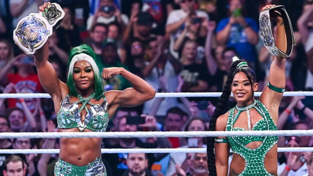 Bianca Belair y Jade Cargill ganan los Campeonatos Femeninos por Parejas de WWE en Bash in Berlin 2024