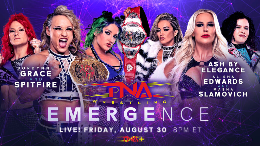 Cartelera TNA Emergence 2024 actualizada