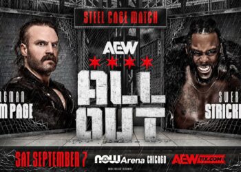 'Hangman' Adam Page y Swerve Strickland se enfrentarán en un 'Steel Cage Match' en AEW All Out 2024