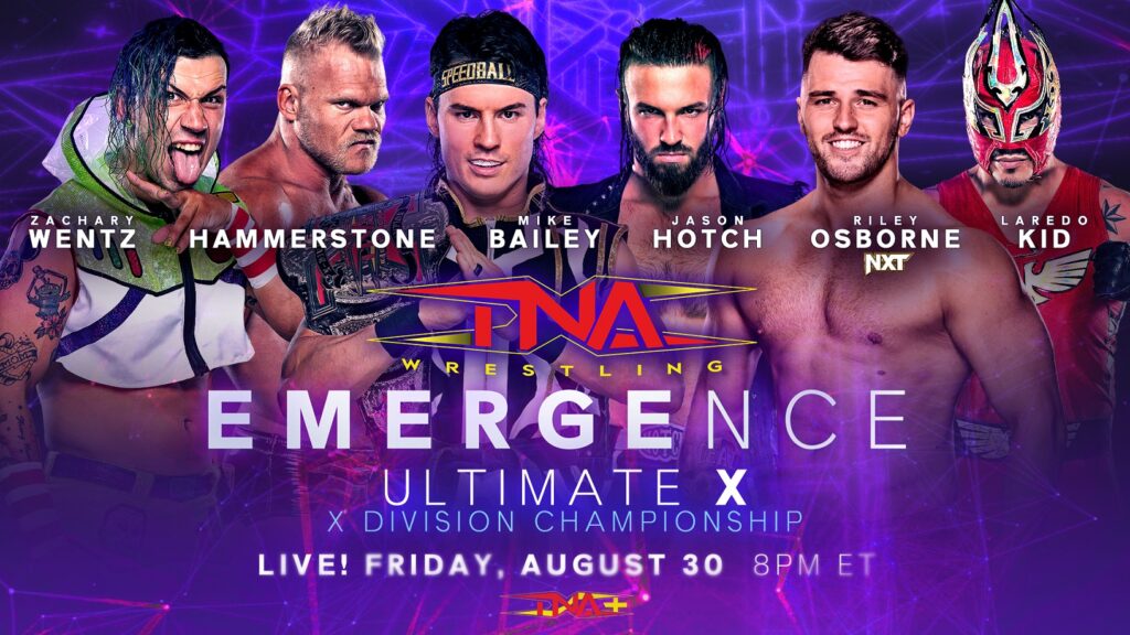 Cartelera TNA Emergence 2024 actualizada