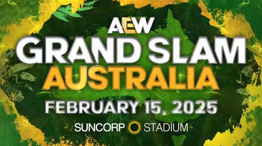 El ritmo de venta de entradas para AEW Grand Slam: Australia estaría siendo "decepcionante"