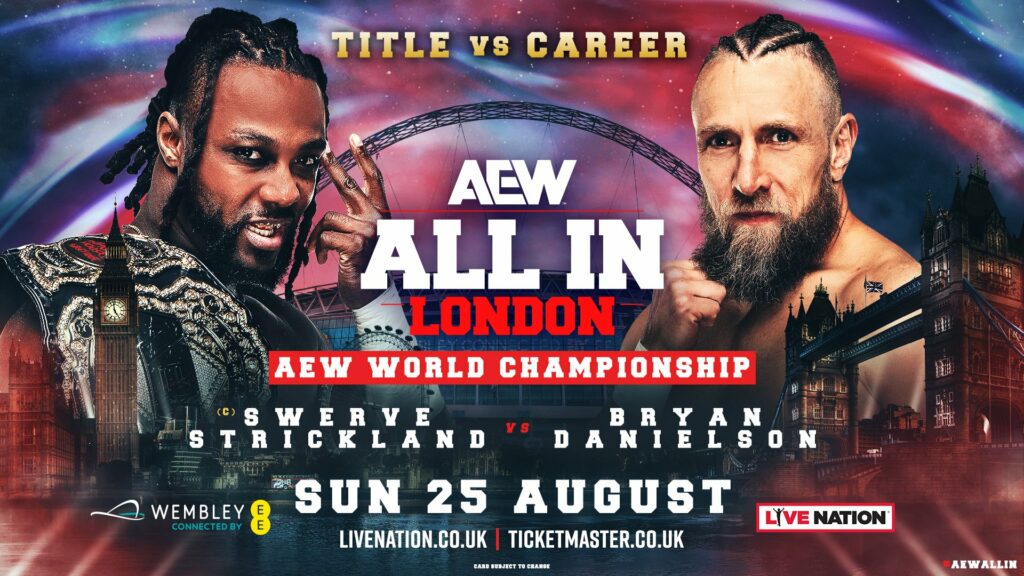 Cartelera AEW All In 2024 actualizada