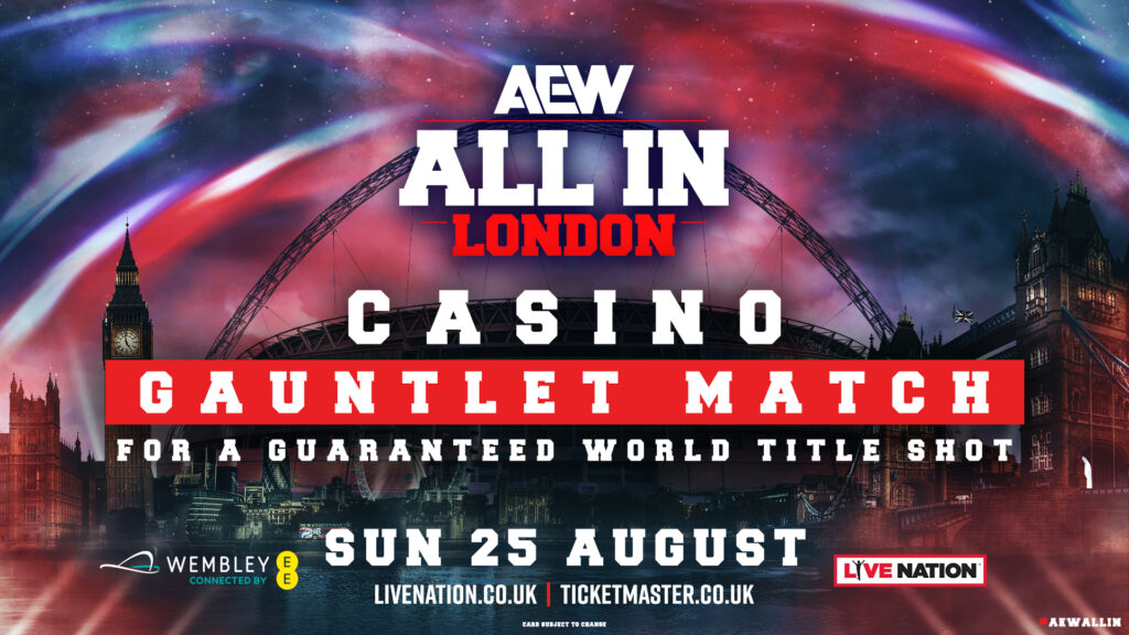 Cartelera AEW All In 2024 actualizada