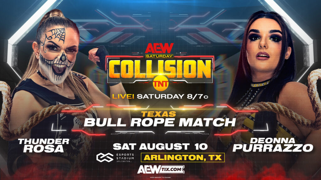 Confirmada la cartelera provisional del episodio de AEW Collision del 10 de agosto de 2024