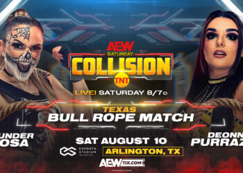 Confirmada la cartelera provisional del episodio de AEW Collision del 10 de agosto de 2024
