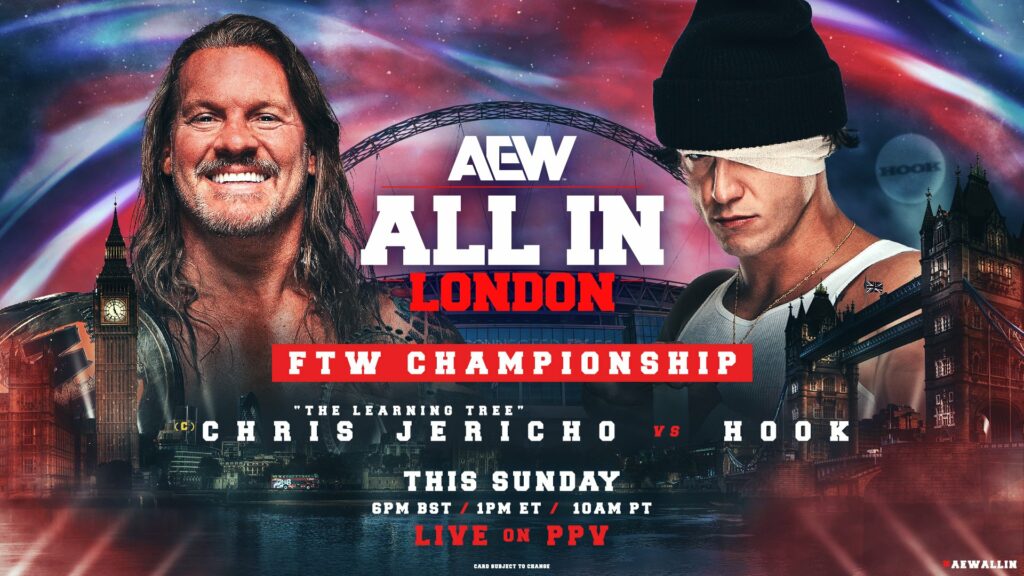 Cartelera AEW All In 2024 actualizada