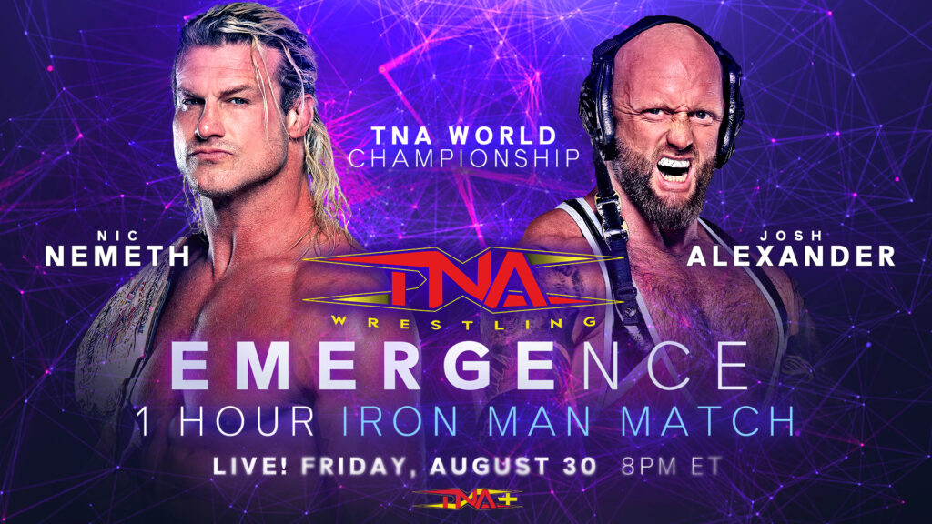 Nic Nemeth y Josh Alexander lucharán por el Campeonato Mundial de TNA en un ‘Iron Man Match’ de una hora en Emergence 2024