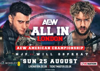 Cartelera AEW All In 2024 actualizada