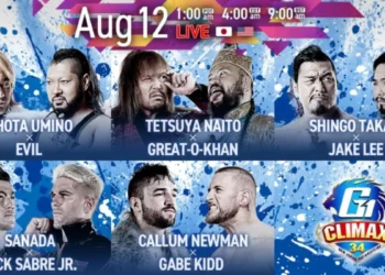 Resultados NJPW G1 Climax 34 (noche 15)