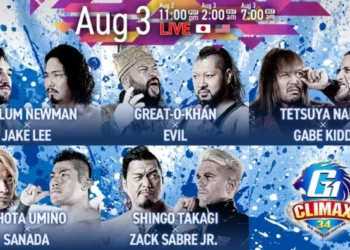 Resultados NJPW G1 Climax 34 (noche 9)