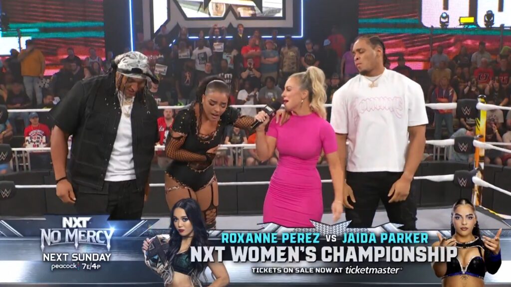 Jaida Parker retará a Roxanne Perez por el Campeonato de NXT en No Mercy 2024