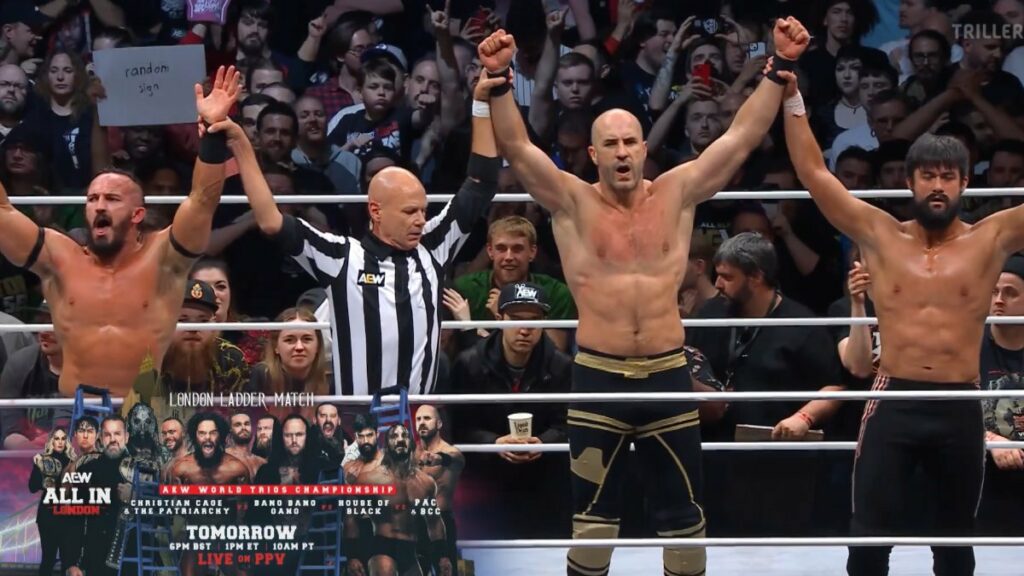 PAC, Claudio Castagnoli y Wheeler Yuta se unen a la lucha por el Campeonato Mundial de Tríos de AEW de All In 2024