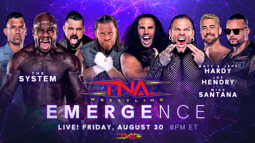 Cartelera TNA Emergence 2024 actualizada