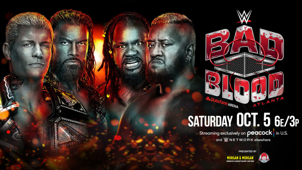 Roman Reigns y Cody Rhodes vs. Solo Sikoa y Jacob Fatu sería finalmente el main event de Bad Blood 2024