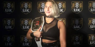 WWE publica una defensa titular nunca vista de Rhea Ripley con el Campeonato Femenino de NXT UK