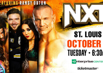 WWE cambia la ubicación del show de NXT en St. Louis del 8 de octubre