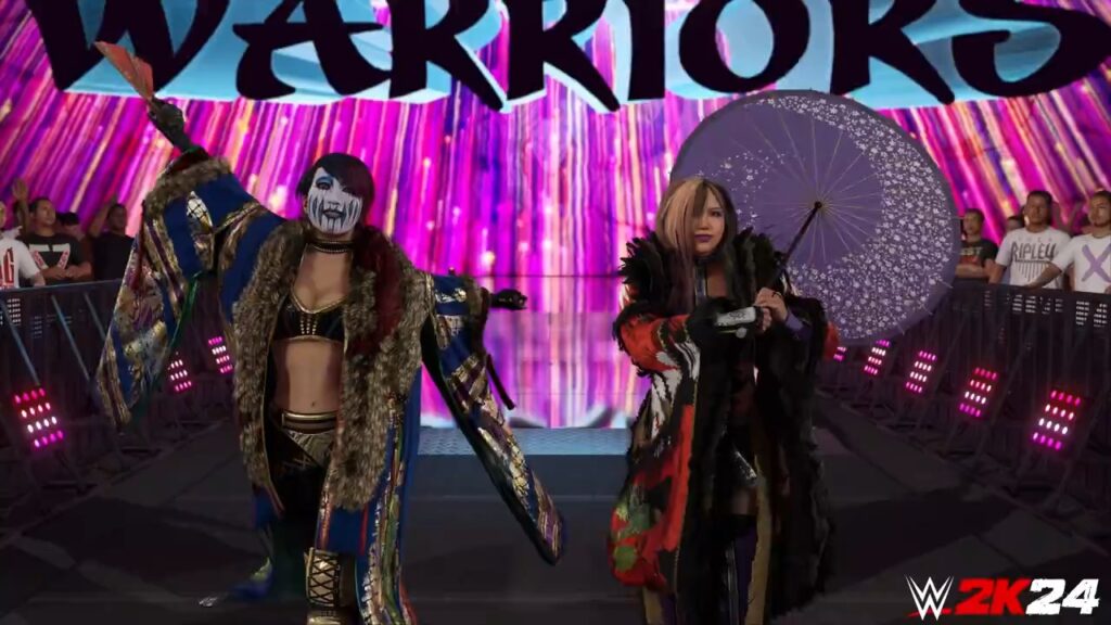 The Kabuki Warriors estarán disponibles en WWE 2K24