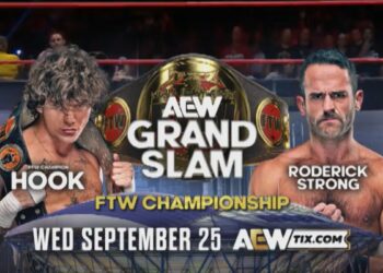 Roderick Strong retará a HOOK por el Campeonato FTW en AEW Grand Slam 2024