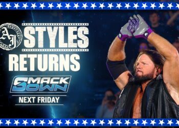 AJ Styles volverá a WWE SmackDown la próxima semana
