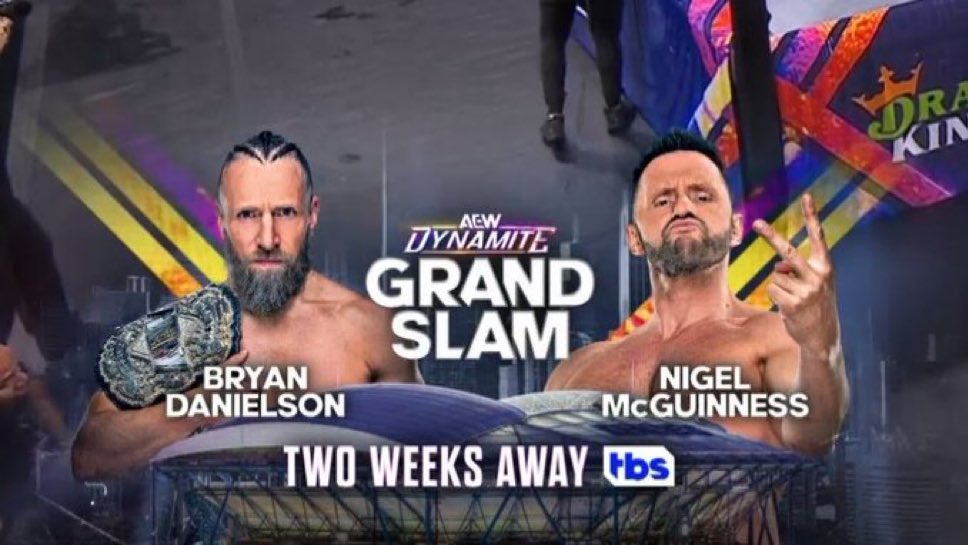 Bryan Danielson se enfrentará a Nigel McGuinness en AEW Dynamite Grand Slam 2024