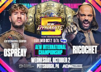 AEW anuncia la cartelera provisional del show de Dynamite del 2 de octubre de 2024