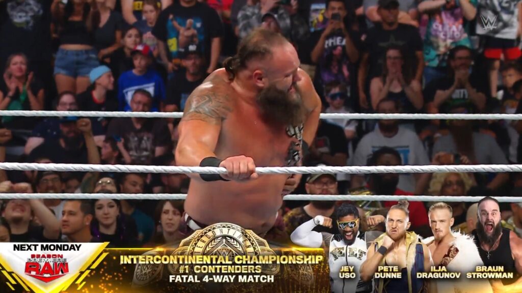 Ilja Dragunov y Braun Strowman, últimos clasificados a la final del torneo por una lucha por el Campeonato Intercontinental