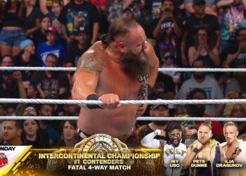 Ilja Dragunov y Braun Strowman, últimos clasificados a la final del torneo por una lucha por el Campeonato Intercontinental