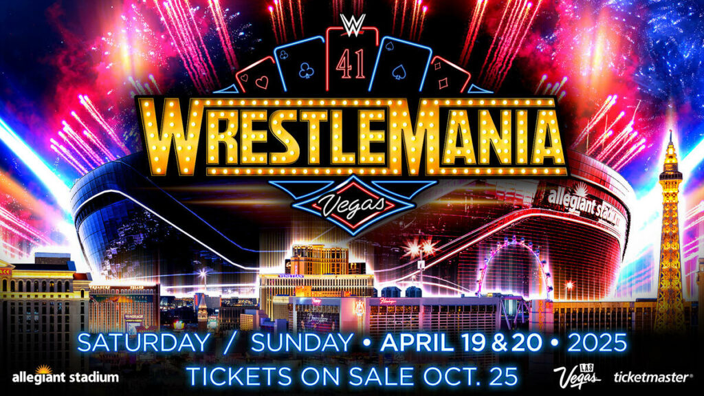 Las entradas de WrestleMania 41 estarán a la venta a partir del 25 de octubre