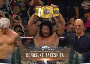 Konosuke Takeshita gana el Campeonato Internacional de AEW en WrestleDream 2024