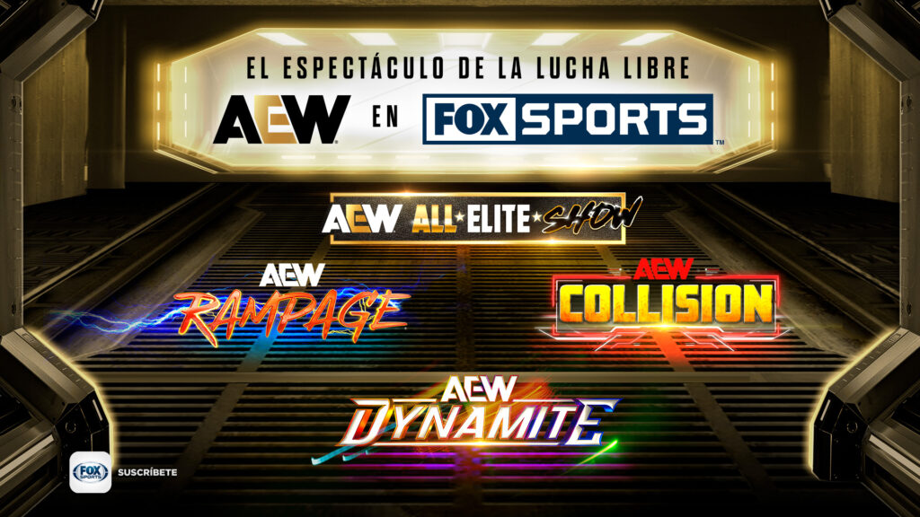 FOX Sports México adquiere los derechos de retransmisión de AEW - Todos los detalles