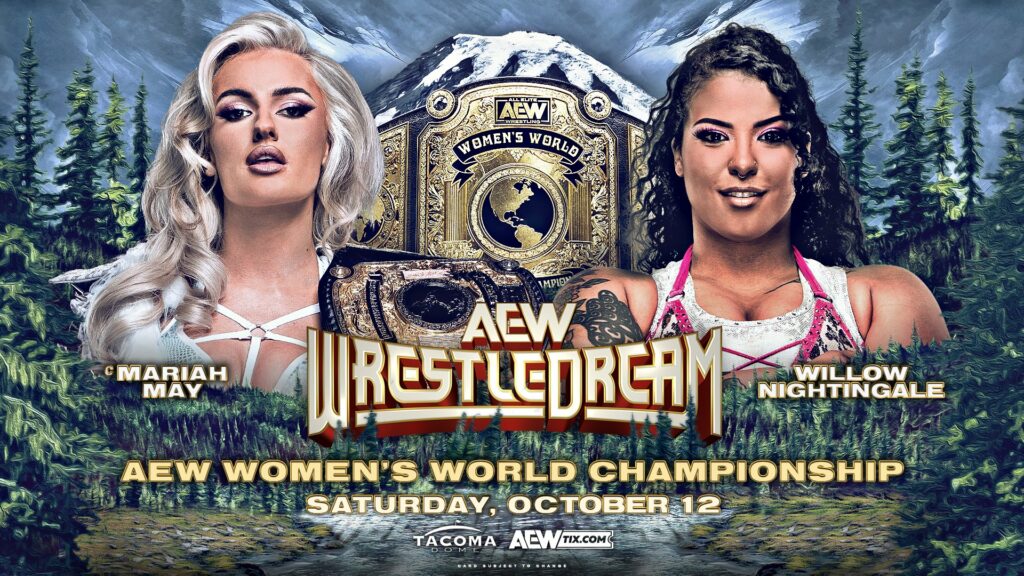 Apuestas AEW WrestleDream 2024: Mariah May vs. Willow Nightingale