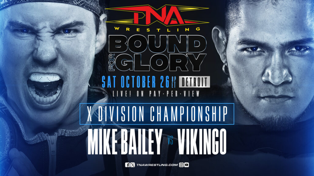 El Hijo del Vikingo retará a Mike Bailey en TNA Bound For Glory 2024 por el Campeonato de la X-Division