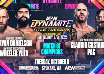 Resultados AEW Dynamite Title Tuesday 8 de octubre de 2024