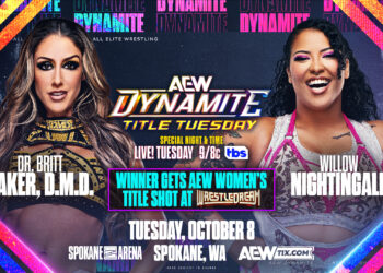 All Elite Wrestling amplía la cartelera del episodio de AEW Dynamite Title Tuesday 8 de octubre de 2024