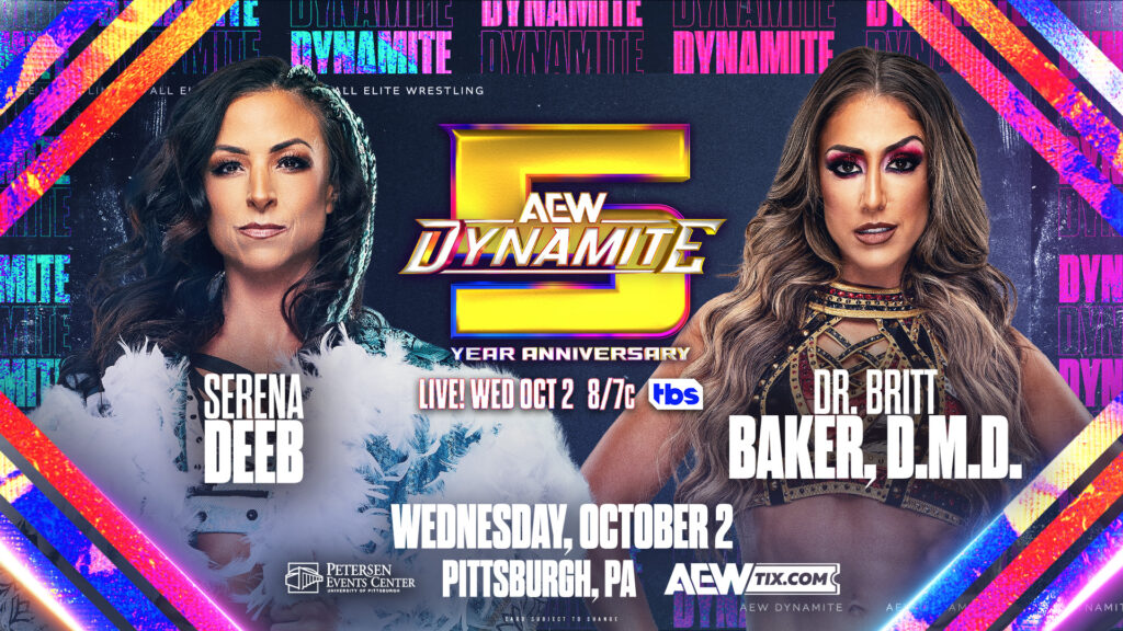 Previa AEW Dynamite 5º Aniversario: 2 de octubre de 2024