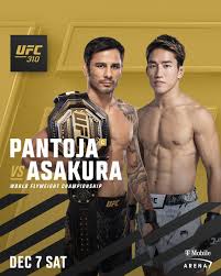 UFC 310 contará con el campeón de peso mosca Alexandre Pantoja en la cartelera oficial.