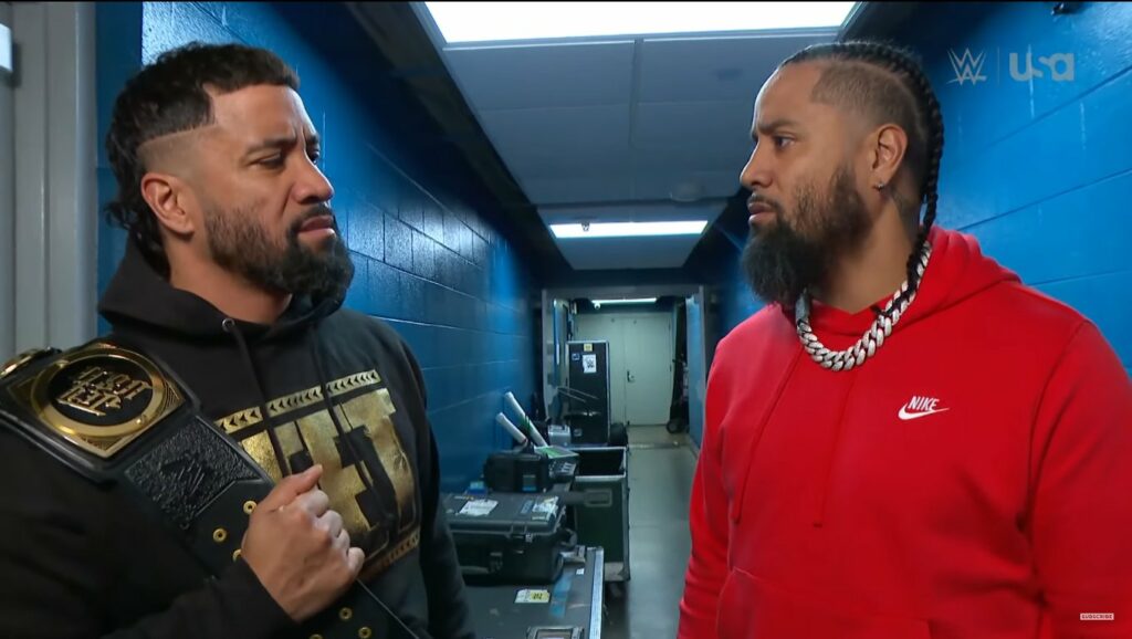 Jimmy Uso se presenta en WWE RAW para conseguir la ayuda de Jey Uso