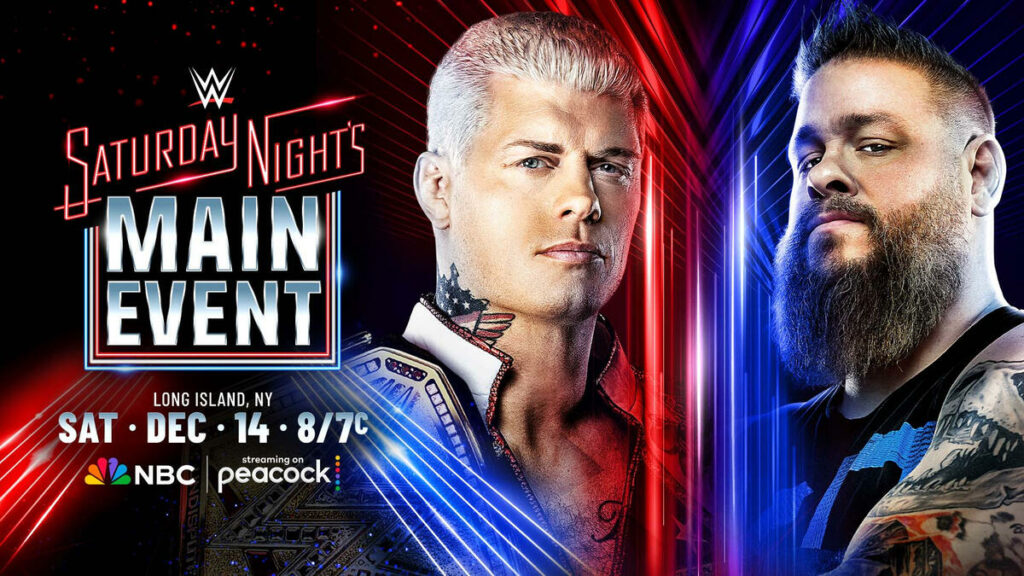 Cody Rhodes defenderá el Campeonato Indiscutido de WWE ante Kevin Owens en Saturday Night’s Main Event