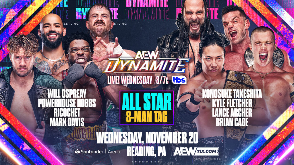 Previa AEW Dynamite 20 de noviembre de 2024