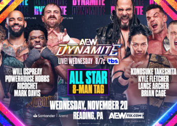 Resultados AEW Dynamite 20 de noviembre de 2024