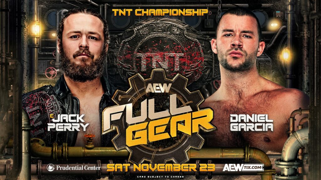 Daniel Garcia retará a Jack Perry por el Campeonato de TNT en AEW Full Gear 2024