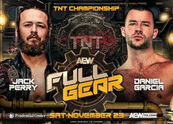 Daniel Garcia retará a Jack Perry por el Campeonato de TNT en AEW Full Gear 2024