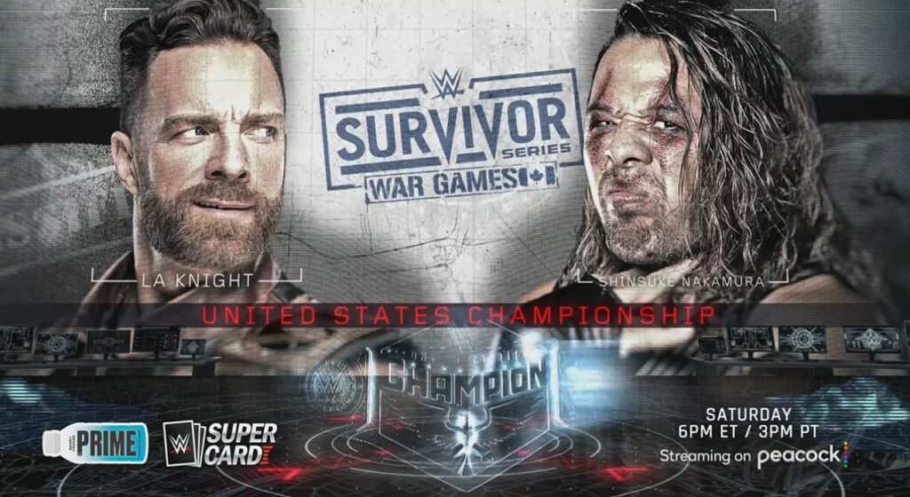 LA Knight defenderá el Campeonato Intercontinental ante Shinsuke Nakamura en Survivor Series WarGames 2024