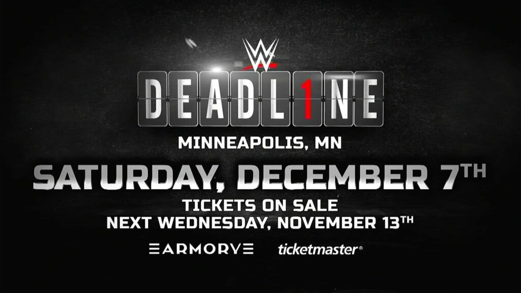 WWE anuncia NXT Deadline 2024