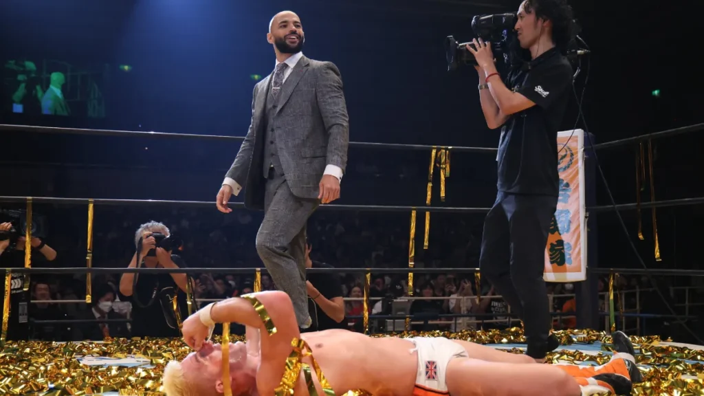 Ricochet regresa a NJPW y reta a Zack Sabre Jr. para Wrestle Dynasty