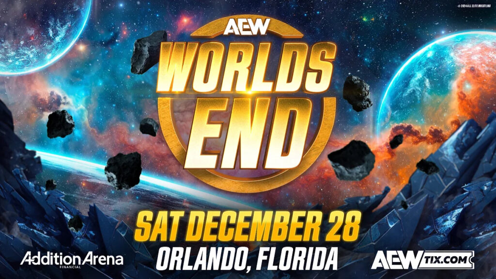 Actualización de la ventada de entradas para AEW Worlds End 2024