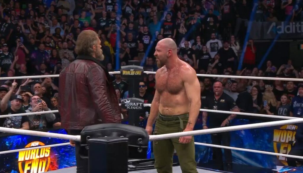 Jon Moxley retiene el Campeonato Mundial de AEW en Worlds End 2024