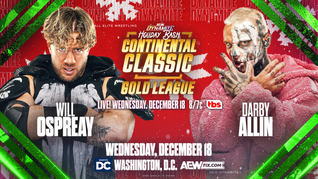 Previa AEW Dynamite Holiday Bash 18 de diciembre de 2024