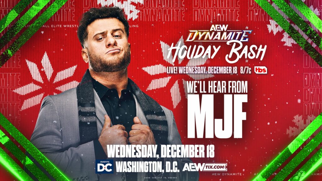 Previa AEW Dynamite Holiday Bash 18 de diciembre de 2024