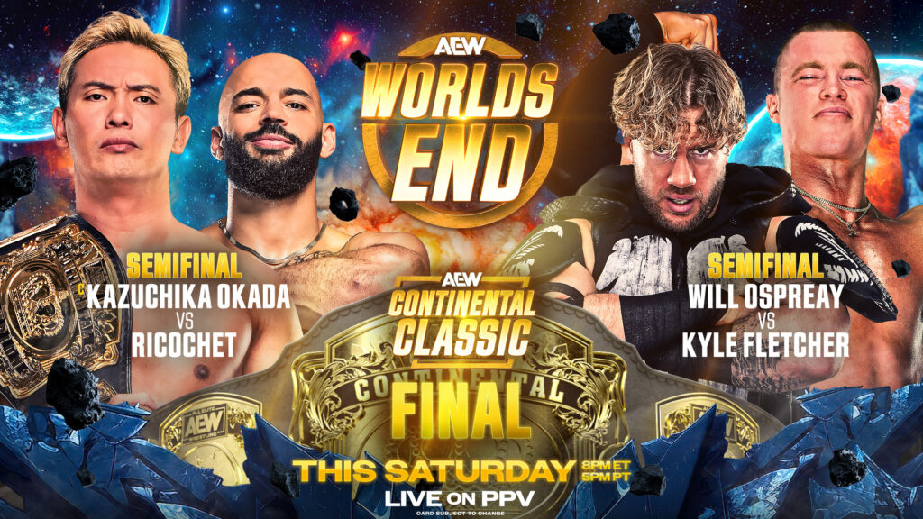 Confirmadas las semifinales del AEW Continental Classic 2024